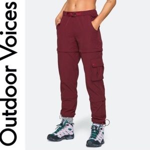 OV ✨ RecTrek Pants in Maroon